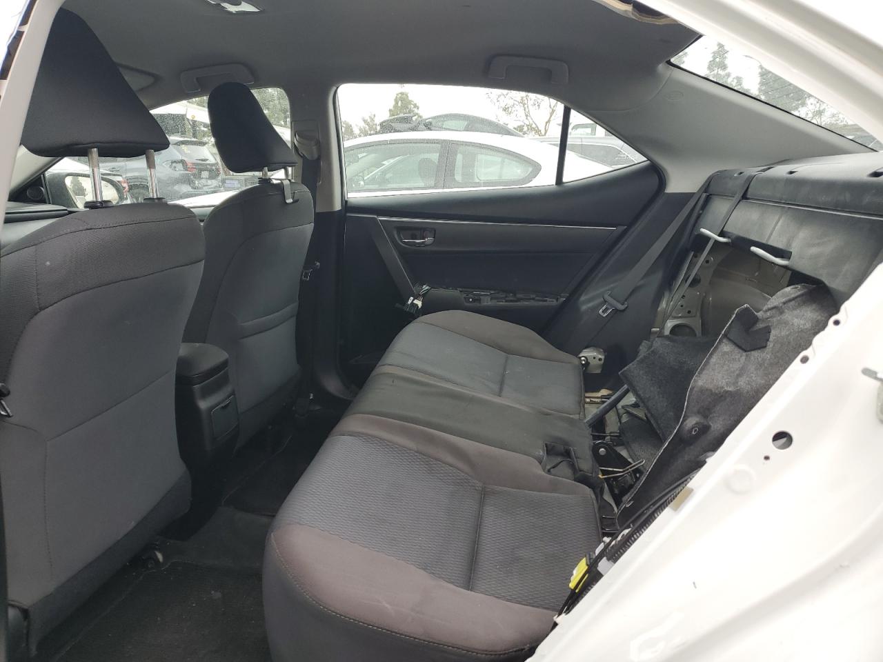 2017 Toyota Corolla VIN 5YFBURHE3HP686456 Copart auction photo, undercarriage / rear end damage thumbnail 10