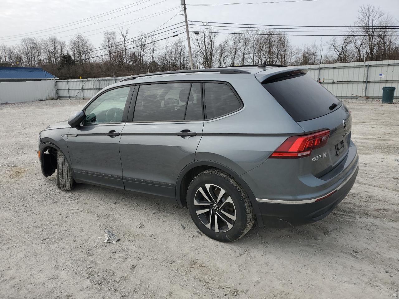 2023 Volkswagen Tiguan VIN 3VVRB7AX1PM046760 Copart auction photo, front end damage thumbnail 2