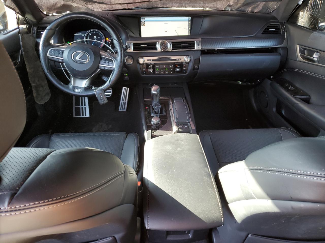 2017 Lexus GS VIN JTHCZ1BL0HA005283 Copart auction photo, side / undercarriage damage thumbnail 8