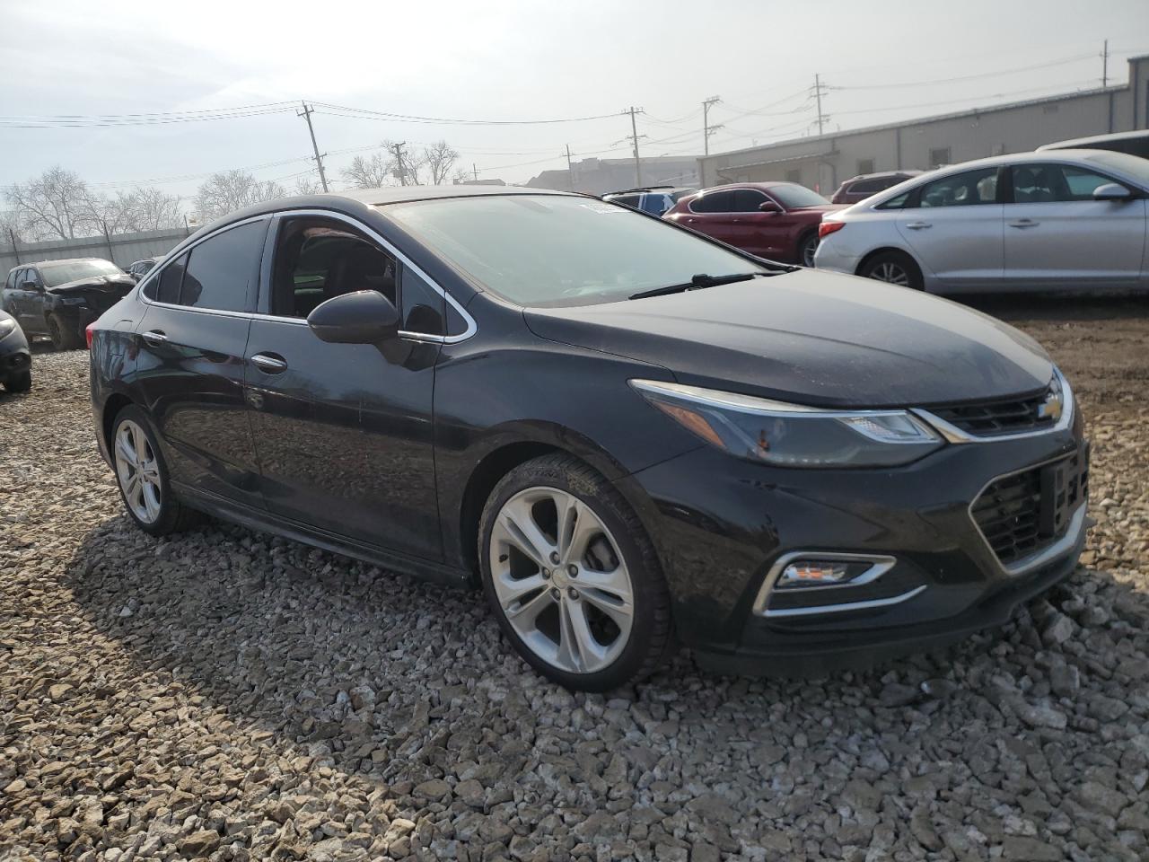 2017 Chevrolet Cruze VIN 1G1BF5SM1H7128358 Copart auction photo, front end / rear end damage thumbnail 4