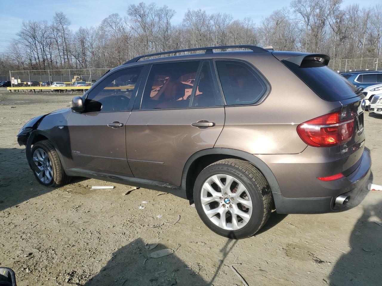 2013 BMW X5 VIN 5UXZV4C59D0E06535 Copart auction photo, front end / minor dent/scratches damage thumbnail 2
