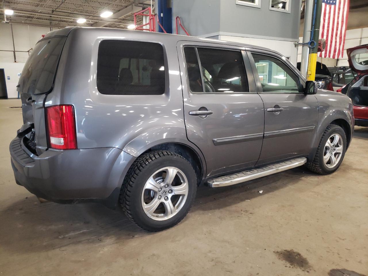 2014 Honda Pilot VIN 5FNYF4H56EB024966 Copart auction photo, rear end damage thumbnail 3