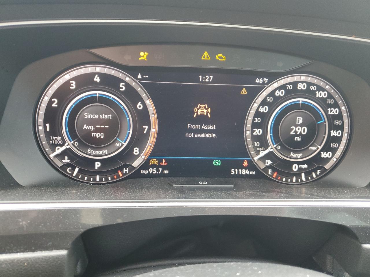 2019 Volkswagen Tiguan VIN 3VV2B7AX2KM011025 Copart auction photo, front end / side damage thumbnail 9