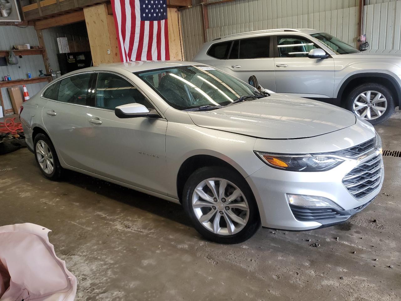 2021 Chevrolet Malibu VIN 1G1ZD5ST9MF067997 Copart auction photo, front end / all over damage thumbnail 4