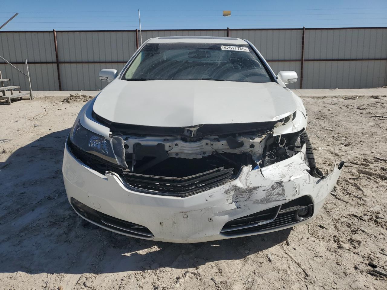 2014 Acura TL VIN 19UUA8F36EA002109 Copart auction photo, front end / side damage thumbnail 5