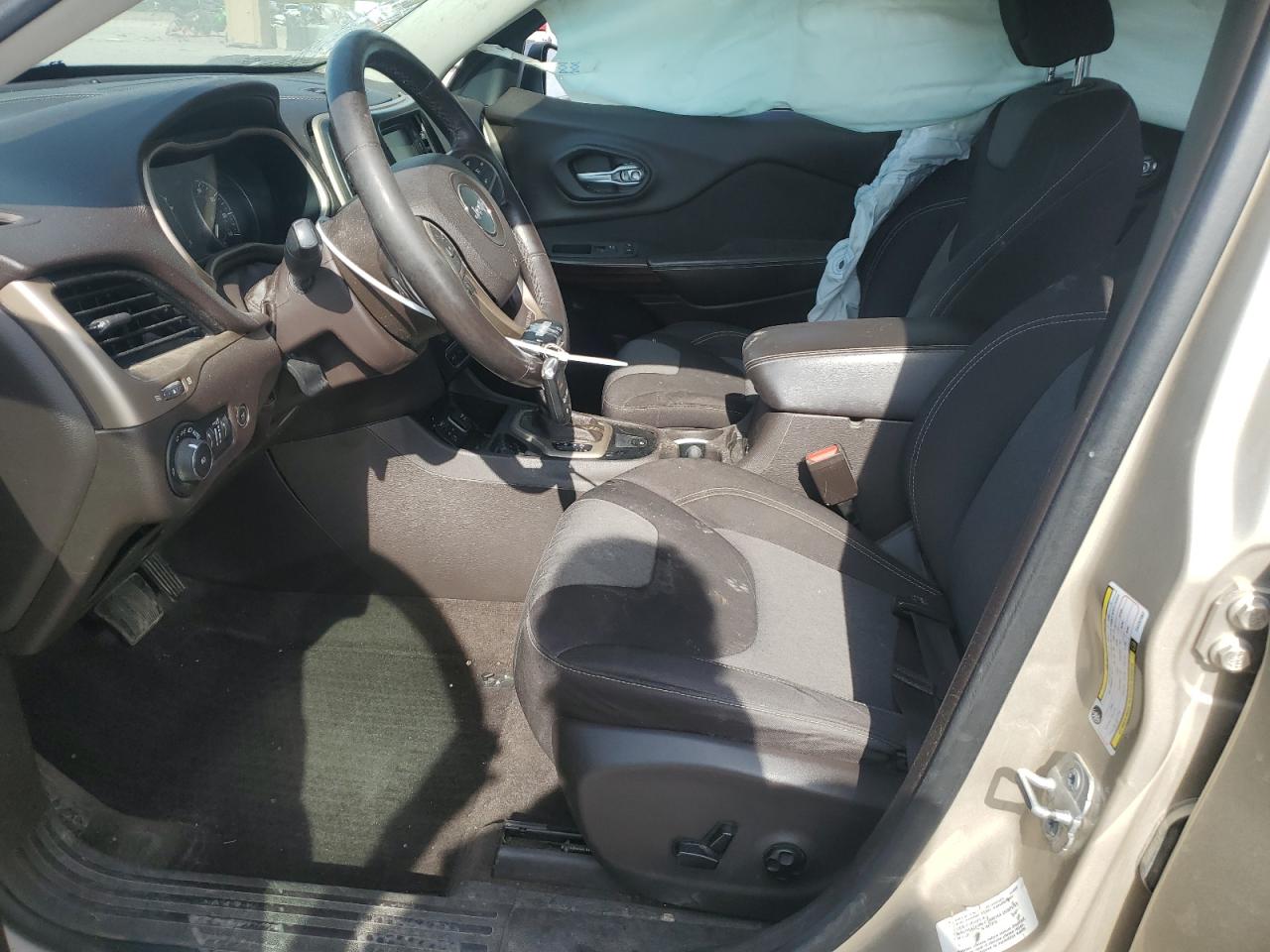 2014 Jeep Grand Cherokee VIN 1C4PJLCBXEW297387 Copart auction photo, side damage thumbnail 7