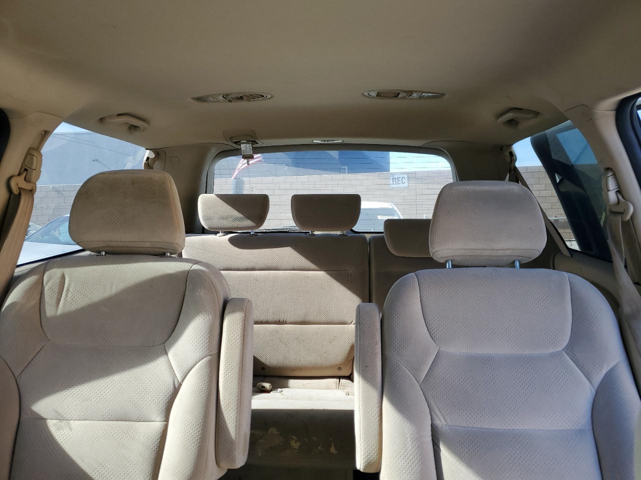 2007 Honda Odyssey VIN 5FNRL38247B087466 Copart auction photo, front end / rear end damage thumbnail 10