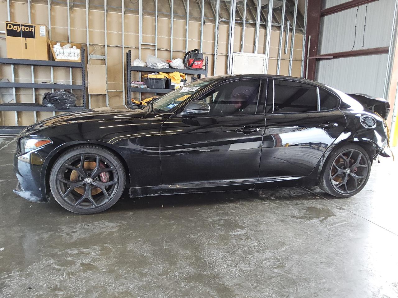 2020 Alfa Romeo Giulia VIN ZARFAMAN1L7623850 - Copart auction photo