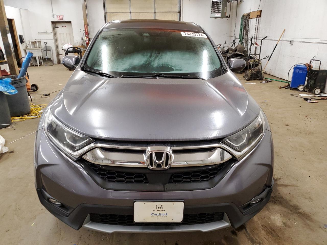 2018 Honda CR-V VIN 2HKRW2H85JH670854 Copart auction photo, front end damage thumbnail 5