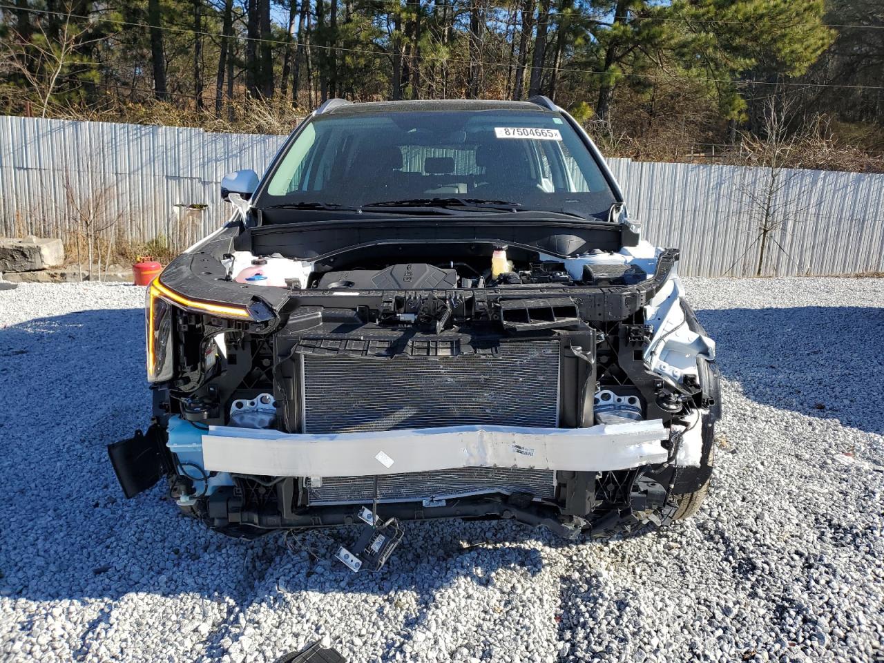 2024 KIA Sorento VIN 5XYRL4JC7RG289108 Copart auction photo, stripped / rear end damage thumbnail 5