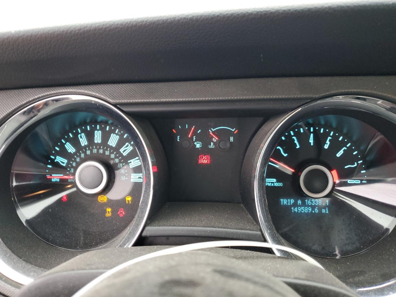 2014 Ford Mustang VIN 1ZVBP8AM4E5297995 Copart auction photo, undercarriage damage thumbnail 9