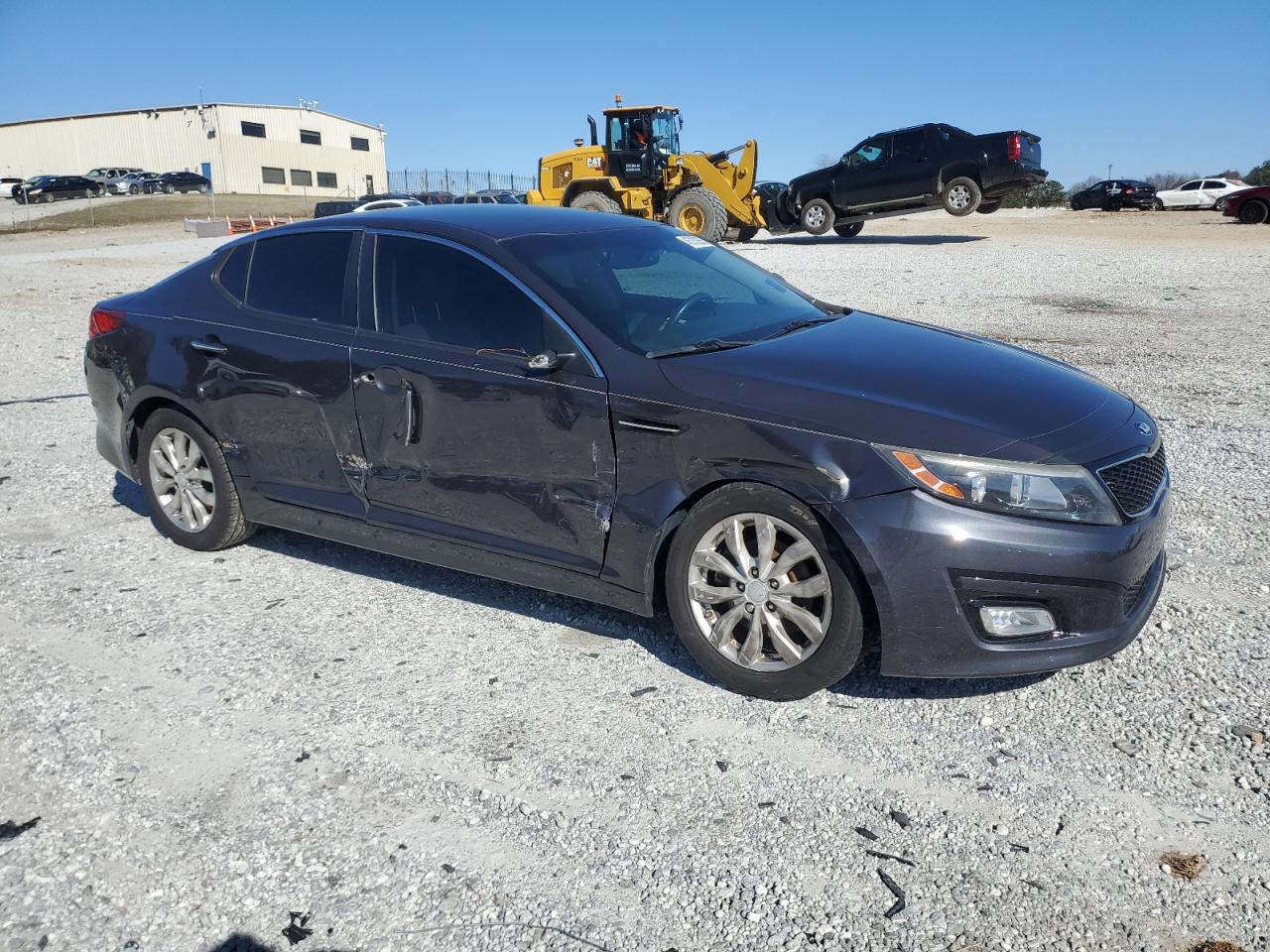 2015 KIA Optima VIN 5XXGN4A73FG429370 Copart auction photo, all over damage thumbnail 4