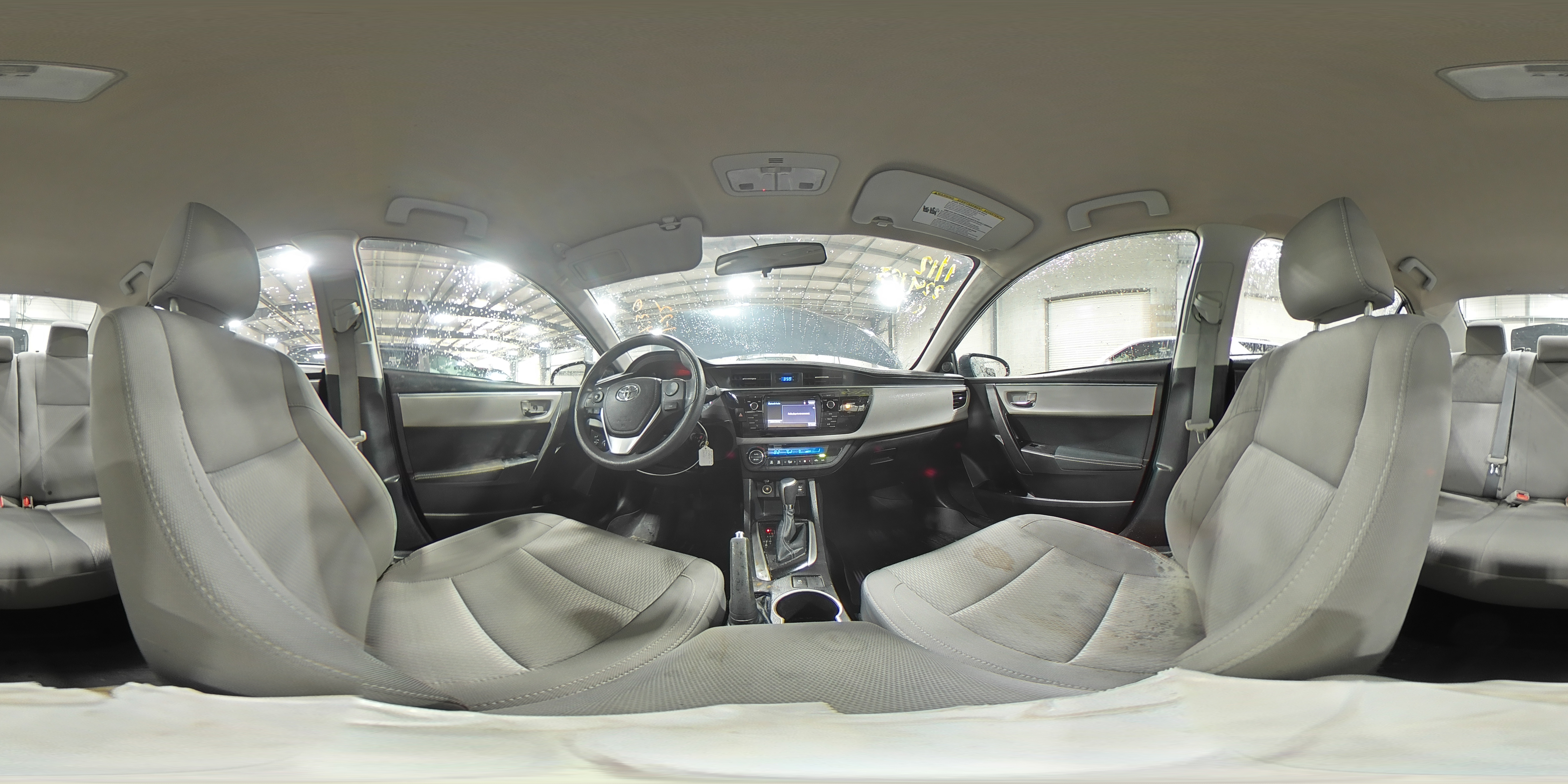 2014 Toyota Corolla VIN 2T1BPRHE8EC212909 Copart auction photo, front end / side damage thumbnail 15