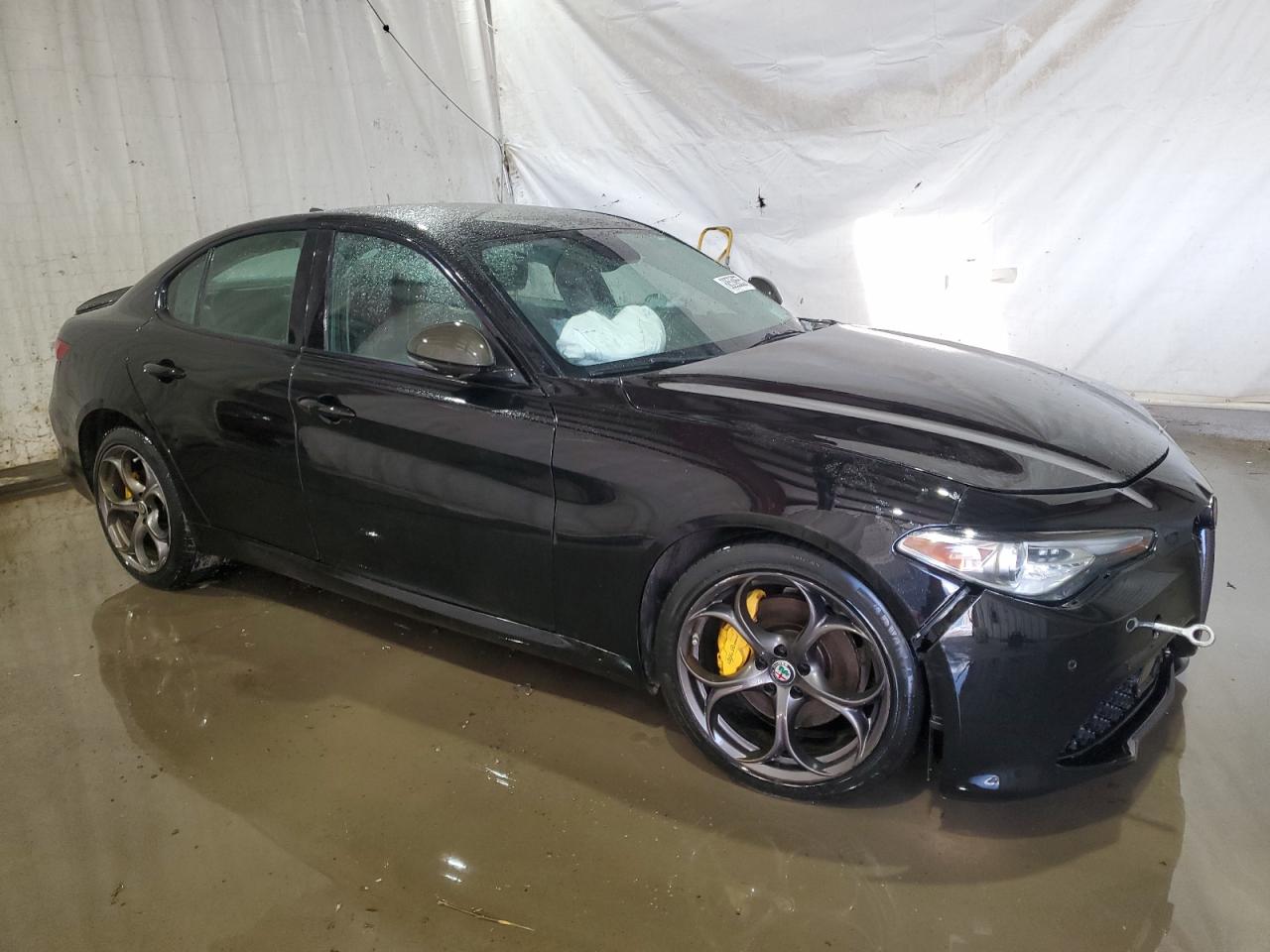 2017 Alfa Romeo Giulia VIN ZARFAEENXH7541591 Copart auction photo, front end damage thumbnail 4