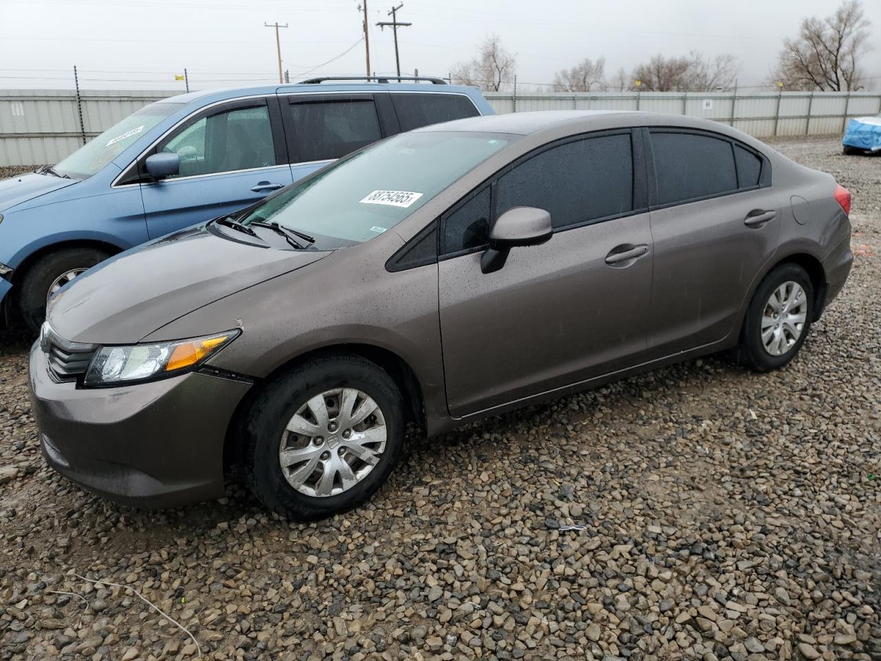 2012 Honda Civic VIN 2HGFB2F55CH602607