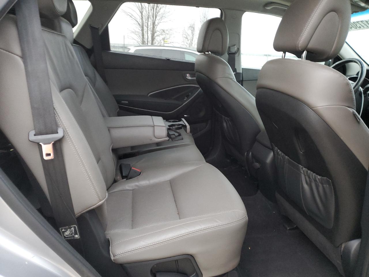 2016 Hyundai Santa Fe VIN KM8SR4HF1GU139518 Copart auction photo, front end / side damage thumbnail 11