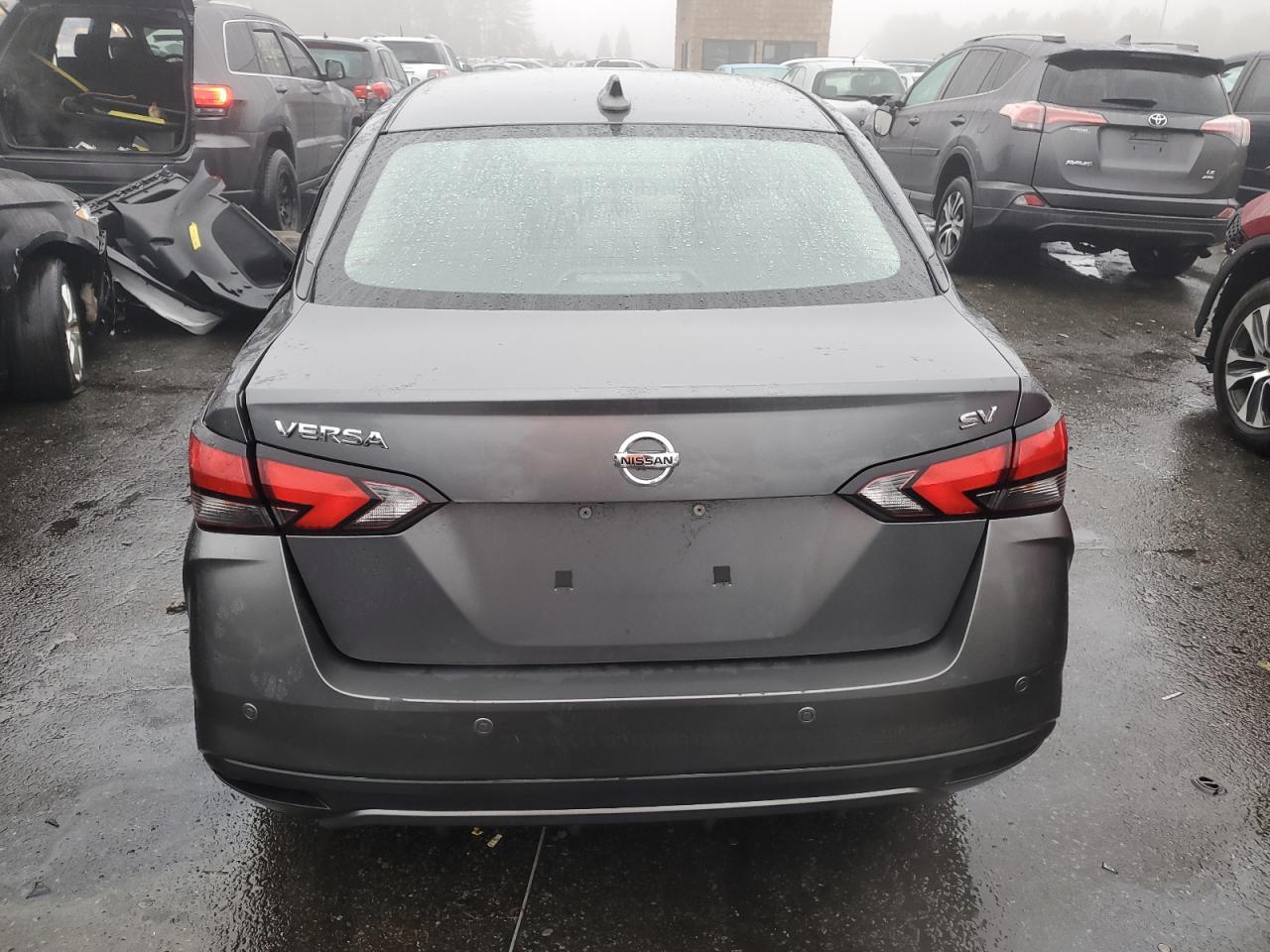 2021 Nissan Versa VIN 3N1CN8EV9ML829887 Copart auction photo, rear end damage thumbnail 6