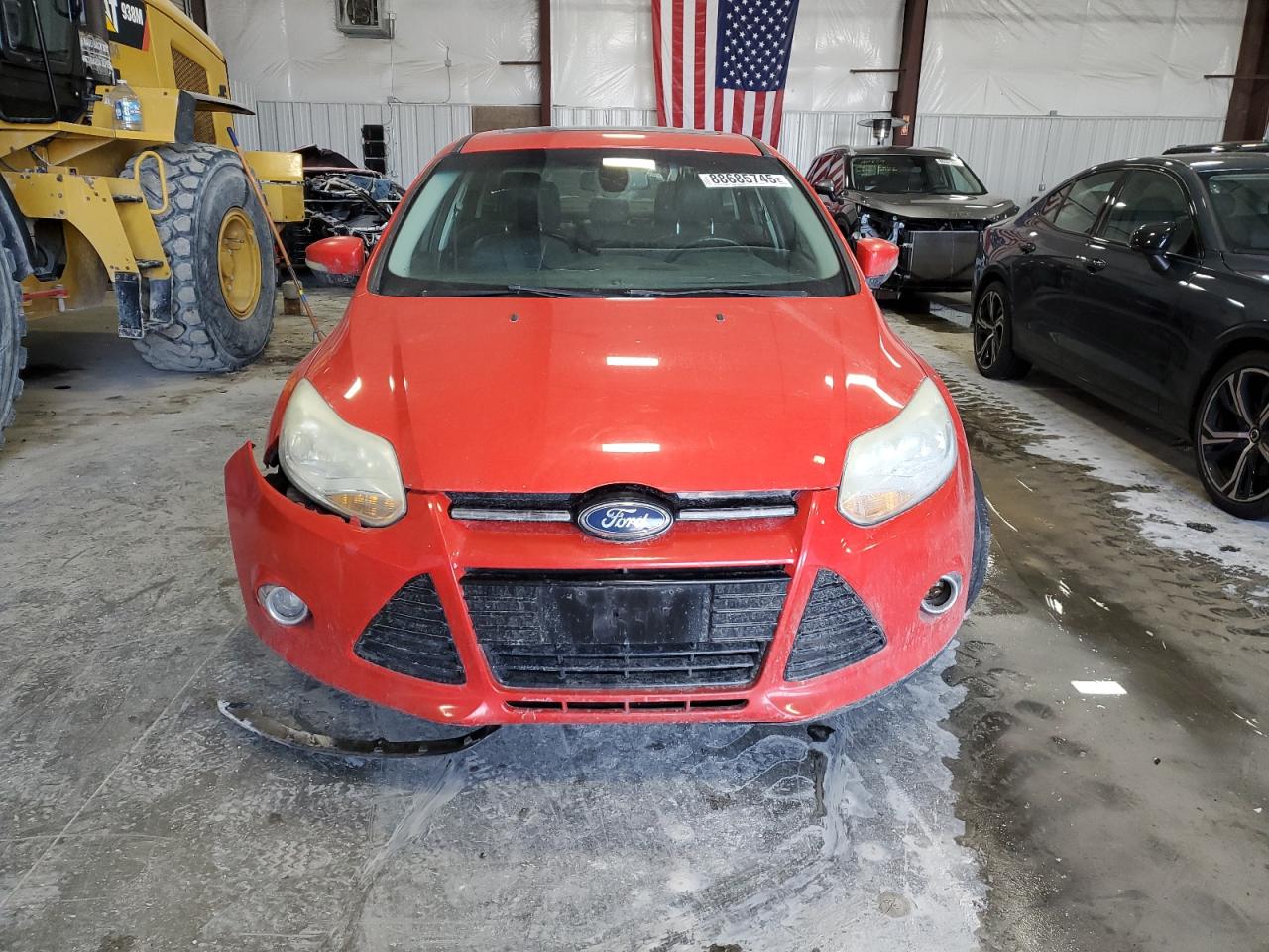 2012 Ford Focus VIN 1FAHP3H24CL215427 Copart auction photo, front end damage thumbnail 5