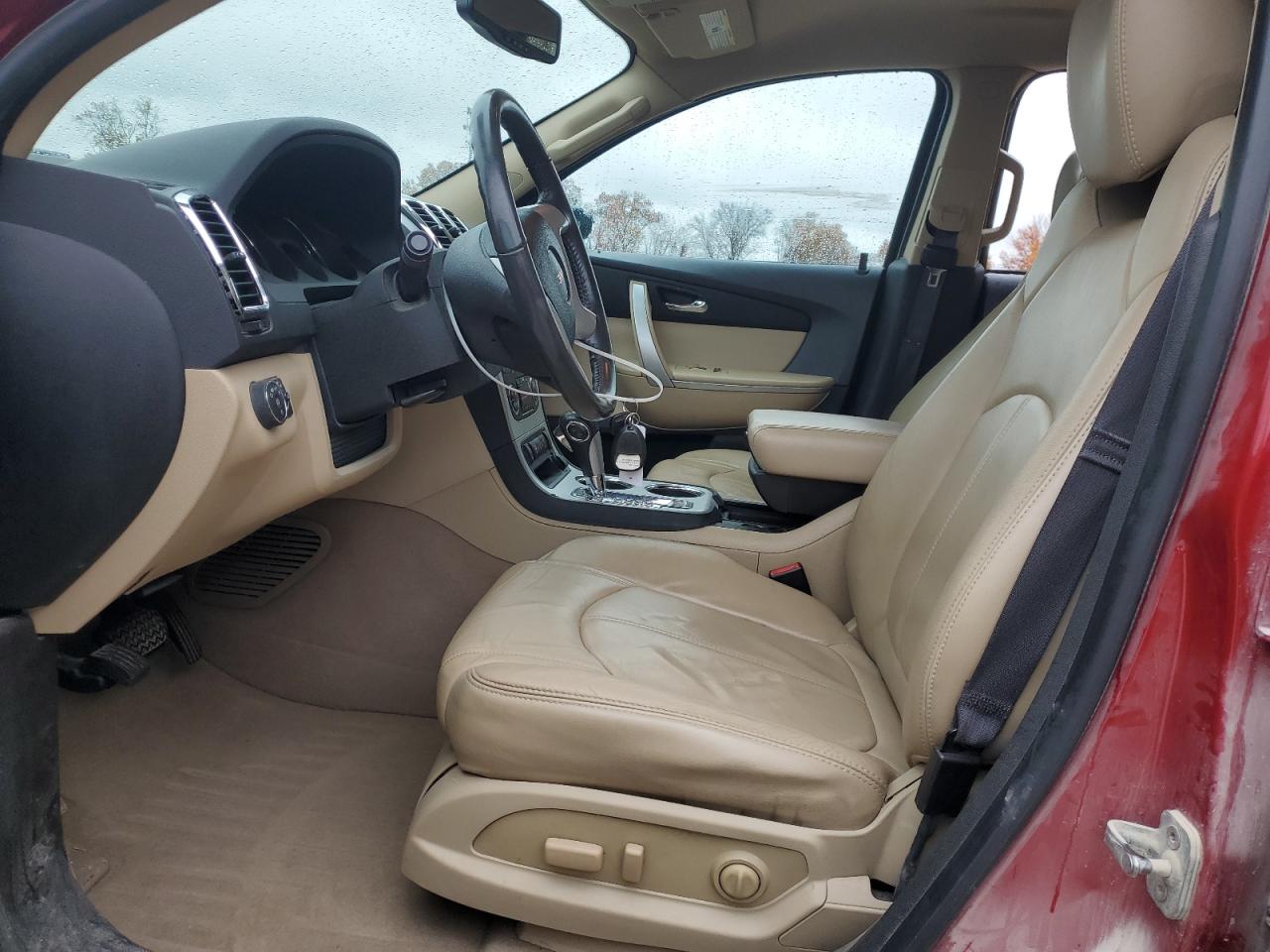 2012 GMC Acadia VIN 1GKKRRED5CJ283738 Copart auction photo, side / rear end damage thumbnail 7