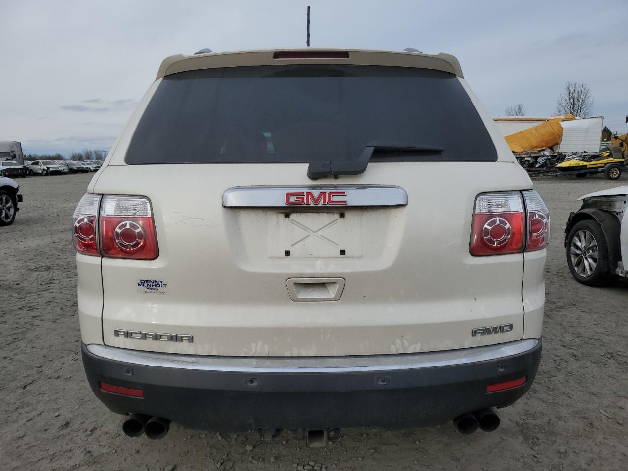 2012 GMC Acadia VIN 1GKKVSED7CJ326222 Copart auction photo, front end / side damage thumbnail 6