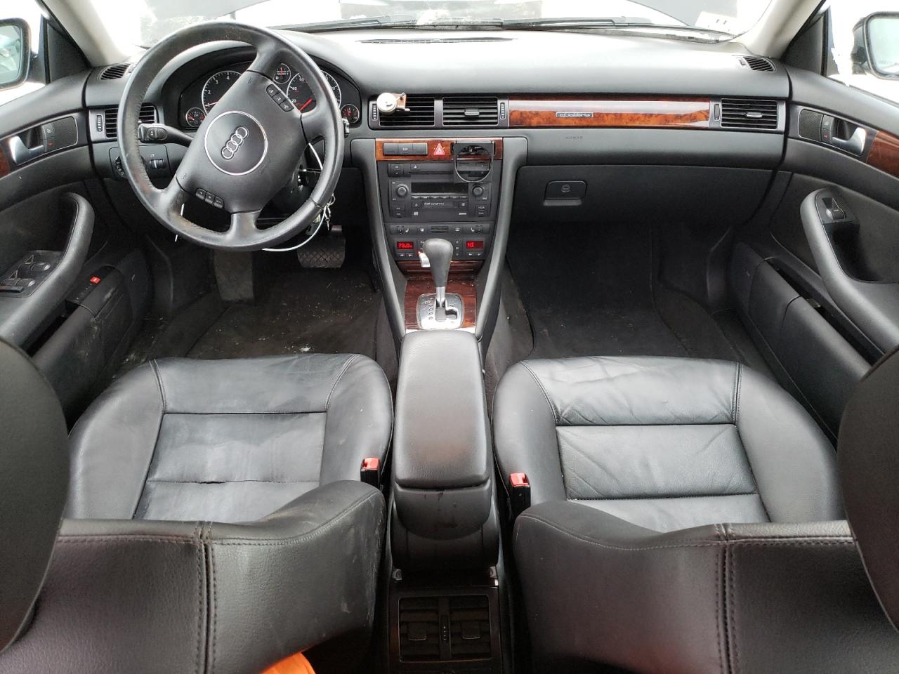 2003 Audi A6 VIN WAULT64B43N038192 Copart auction photo, front end / side damage thumbnail 8