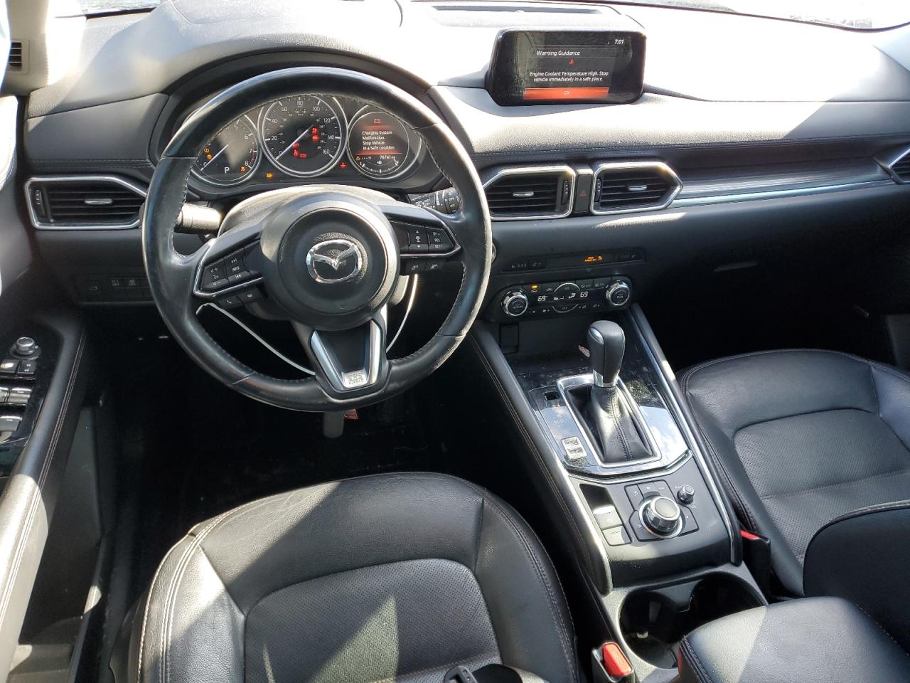 2018 Mazda CX-5 VIN JM3KFBDM9J0312410 Copart auction photo, front end / side damage thumbnail 8