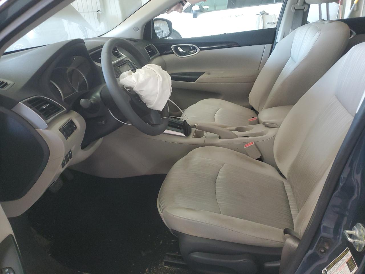 2017 Nissan Sentra VIN 3N1AB7AP3HY328326 Copart auction photo, front end / side damage thumbnail 7