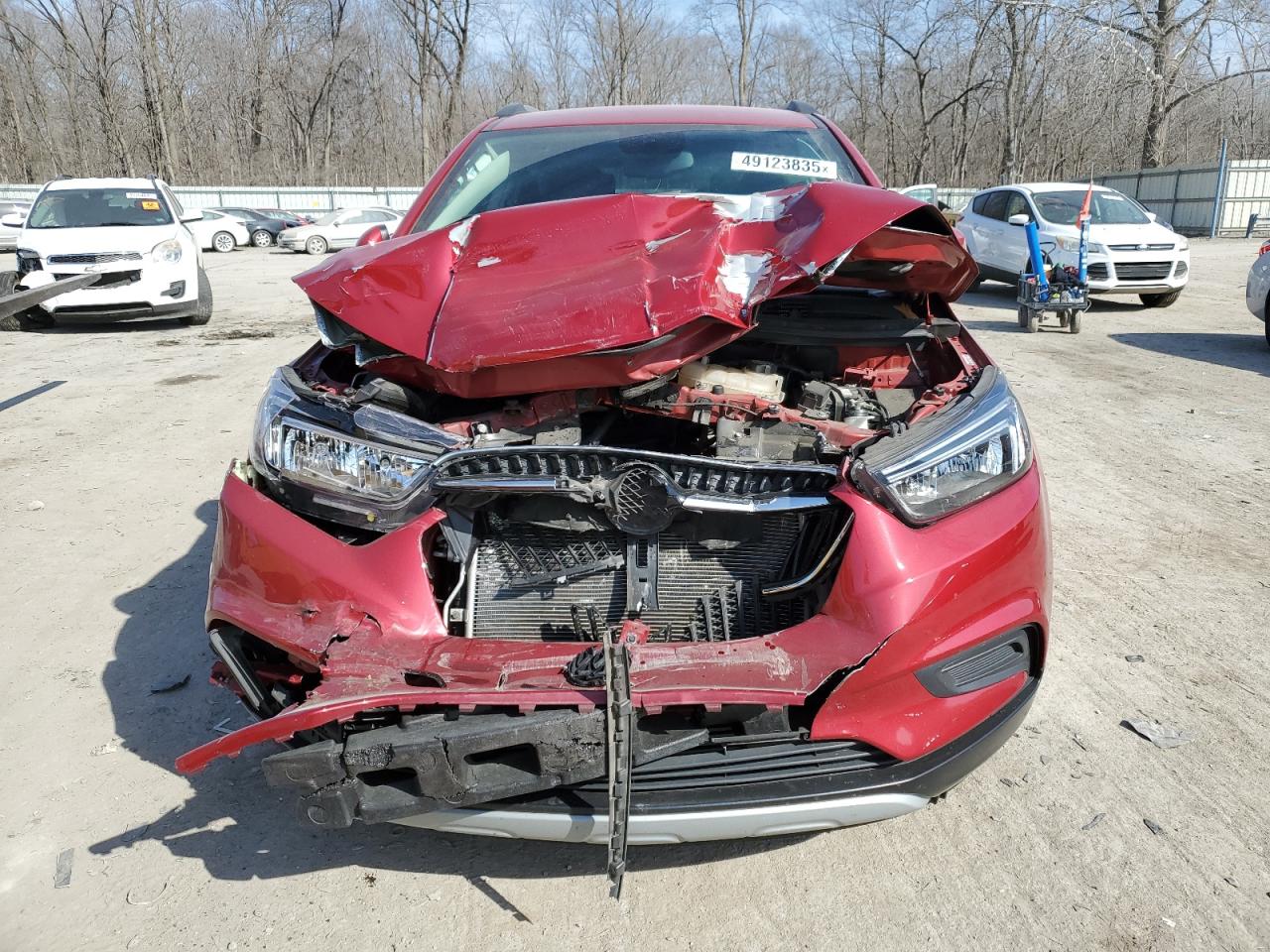 2017 Buick Encore VIN KL4CJASB5HB186756 Copart auction photo, front end damage thumbnail 5