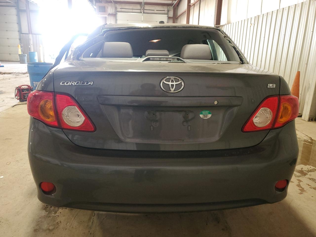2010 Toyota Corolla VIN JTDBU4EE5AJ062692 Copart auction photo, top/roof / side damage thumbnail 6