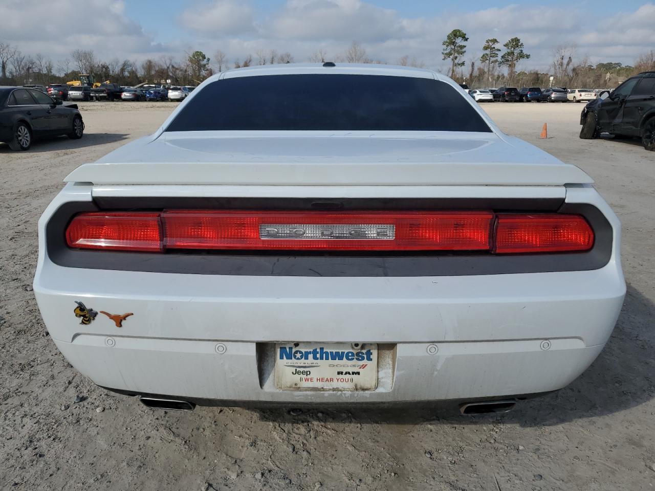 2013 Dodge Challenger VIN 2C3CDYAG3DH511283 Copart auction photo, front end / hail damage thumbnail 6
