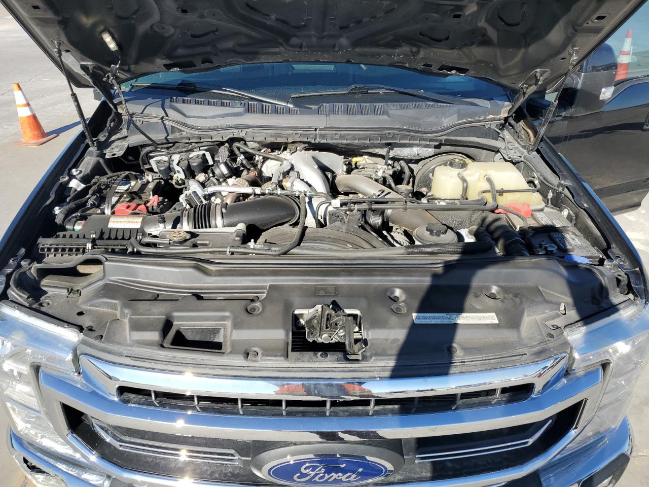 2021 Ford F250 VIN 1FT7W2BT3MEC87889 Copart auction photo, all over / undercarriage damage thumbnail 11