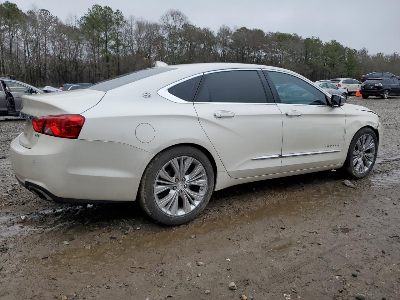 2014 Chevrolet Impala VIN 2G1155S31E9277496 Copart auction photo, front end / side damage thumbnail 3