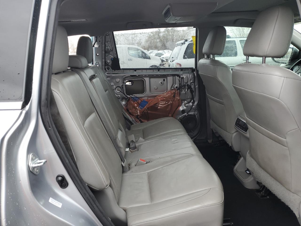 2015 Toyota Highlander VIN 5TDJKRFH0FS213200 Copart auction photo, rear end damage thumbnail 11