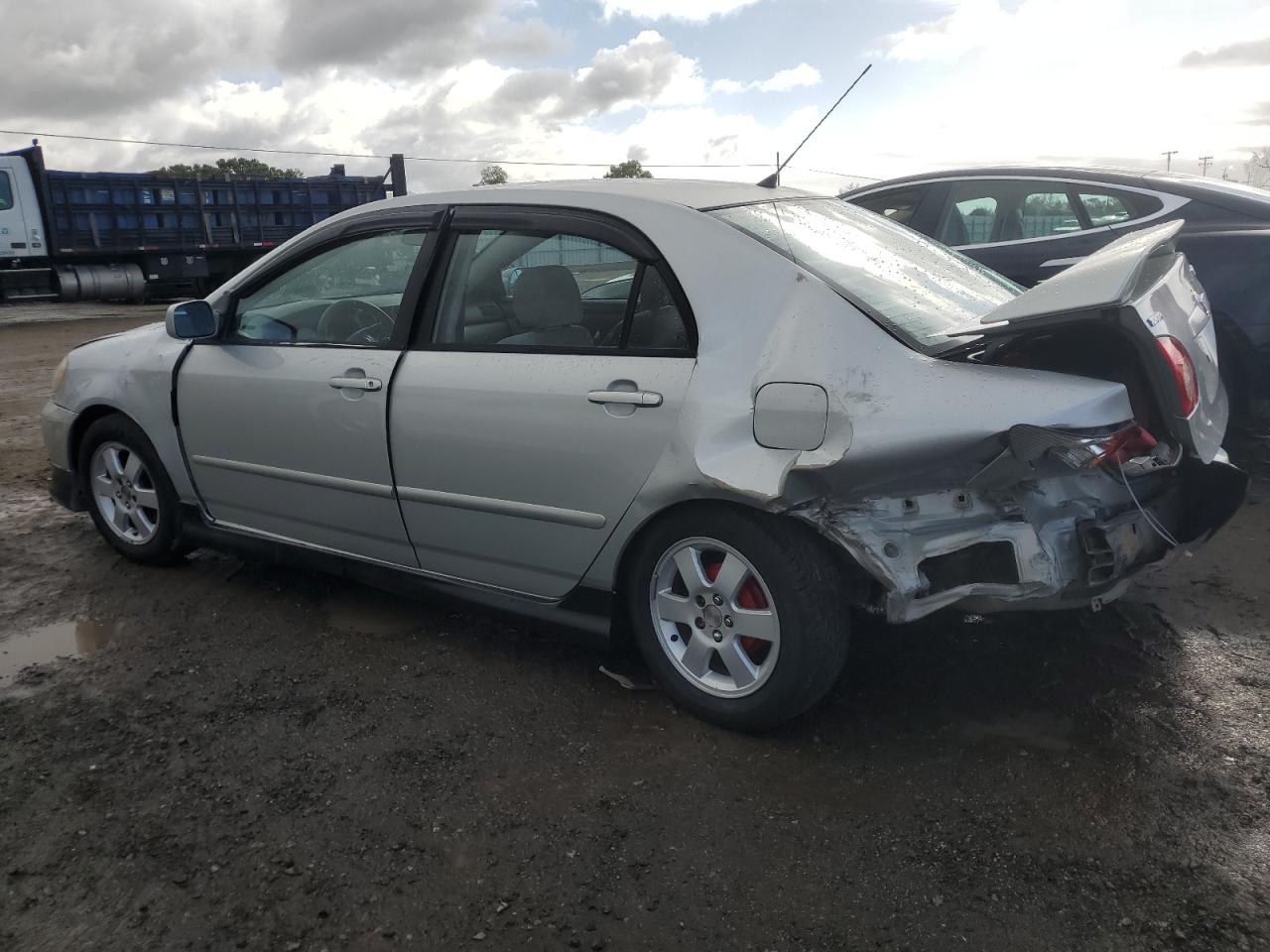 2004 Toyota Corolla VIN 1NXBR32E34Z248343 Copart auction photo, rear end / front end damage thumbnail 2