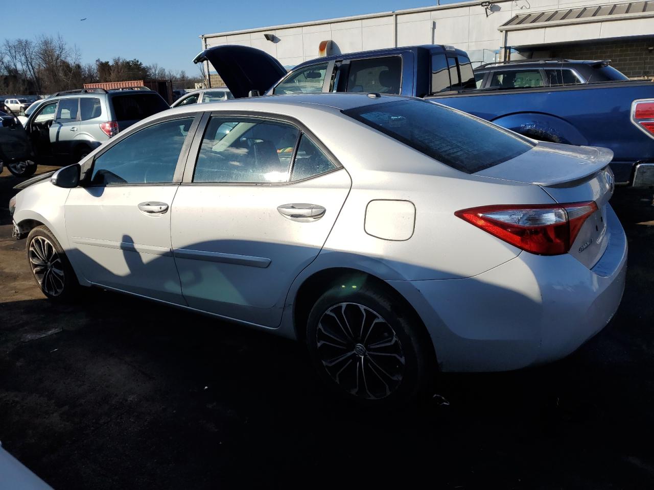 2014 Toyota Corolla VIN 2T1BURHE2EC008356 Copart auction photo, front end damage thumbnail 2