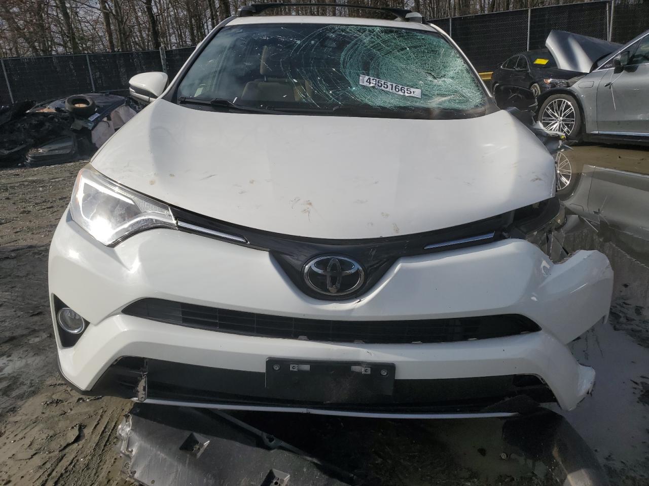 2018 Toyota RAV 4 VIN JTMRFREV0JJ225450 Copart auction photo, front end damage thumbnail 5