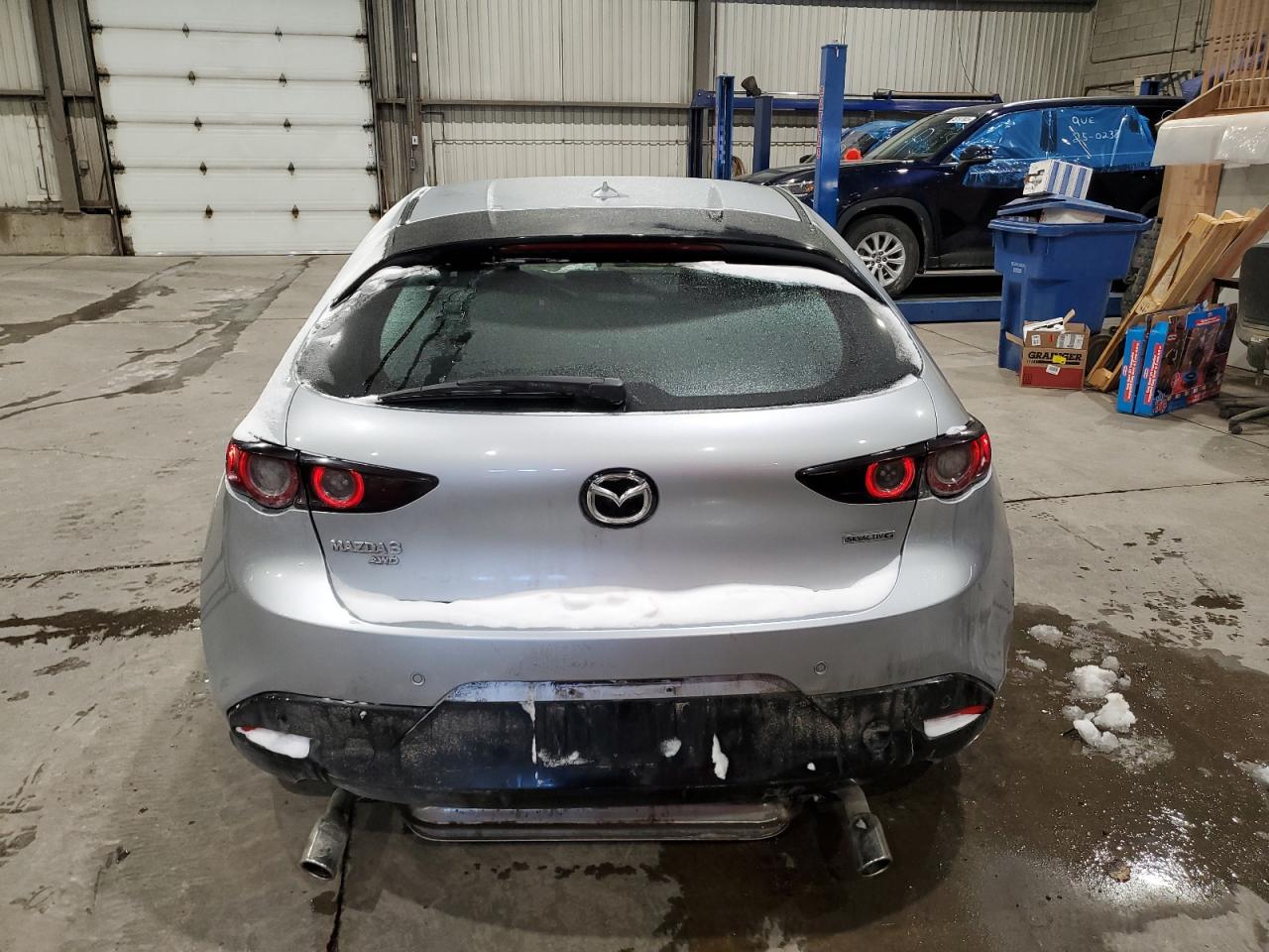 2020 Mazda 3 VIN JM1BPBMM0L1149357 Copart auction photo, side damage thumbnail 6