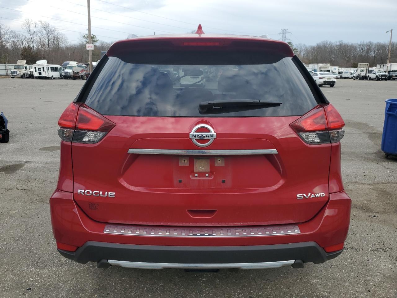 2017 Nissan Rogue VIN JN8AT2MV5HW264468 Copart auction photo, front end damage thumbnail 6