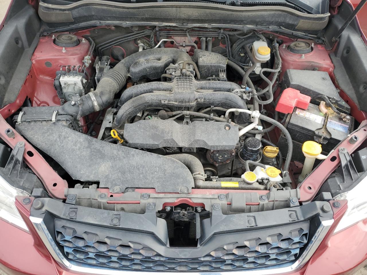 2016 Subaru Forester VIN JF2SJADC7GH547795 Copart auction photo, rear end damage thumbnail 12