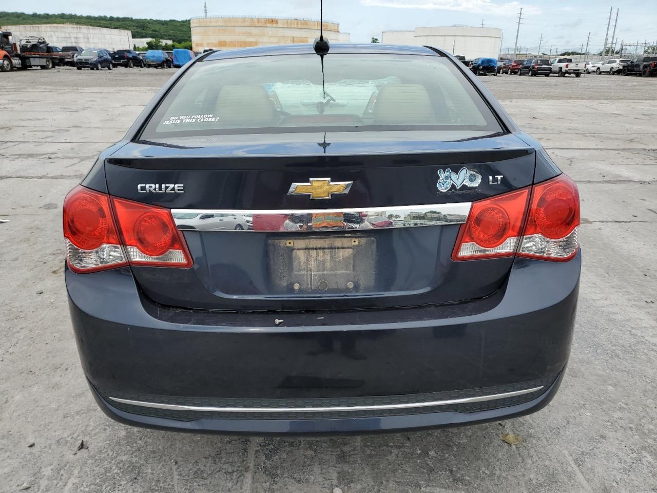 2015 Chevrolet Cruze VIN 1G1PE5SB3F7101991 Copart auction photo, undercarriage / top/roof damage thumbnail 6