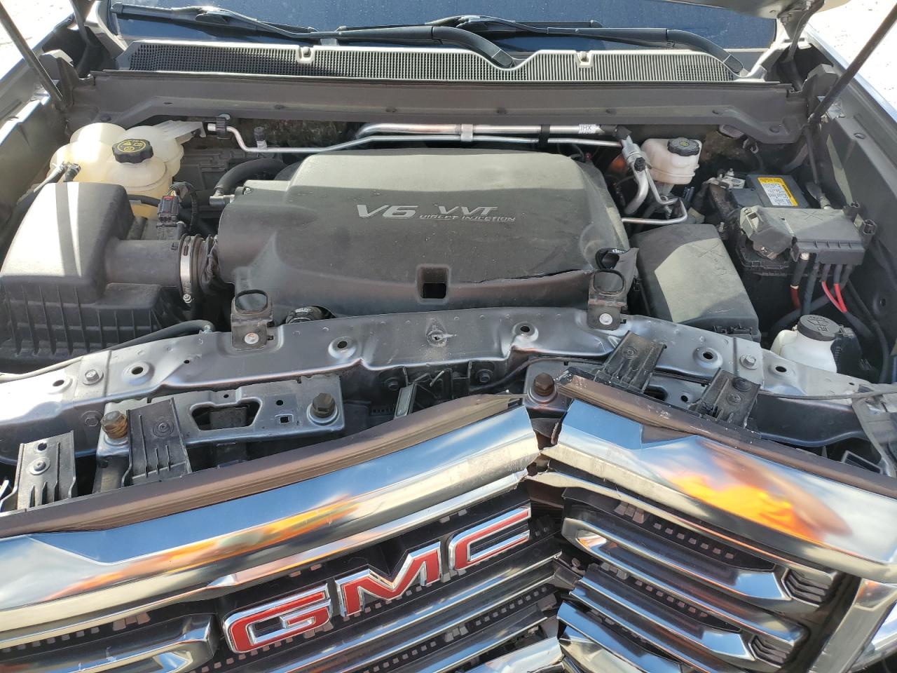 2021 GMC Canyon VIN 1GTG6FEN9M1186142 Copart auction photo, front end damage thumbnail 11