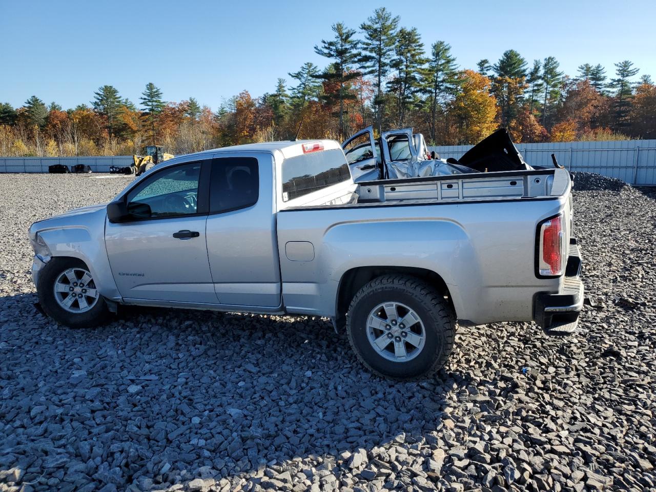 2016 GMC Canyon VIN 1GTH5BEAXG1389414 Copart auction photo, front end / side damage thumbnail 2