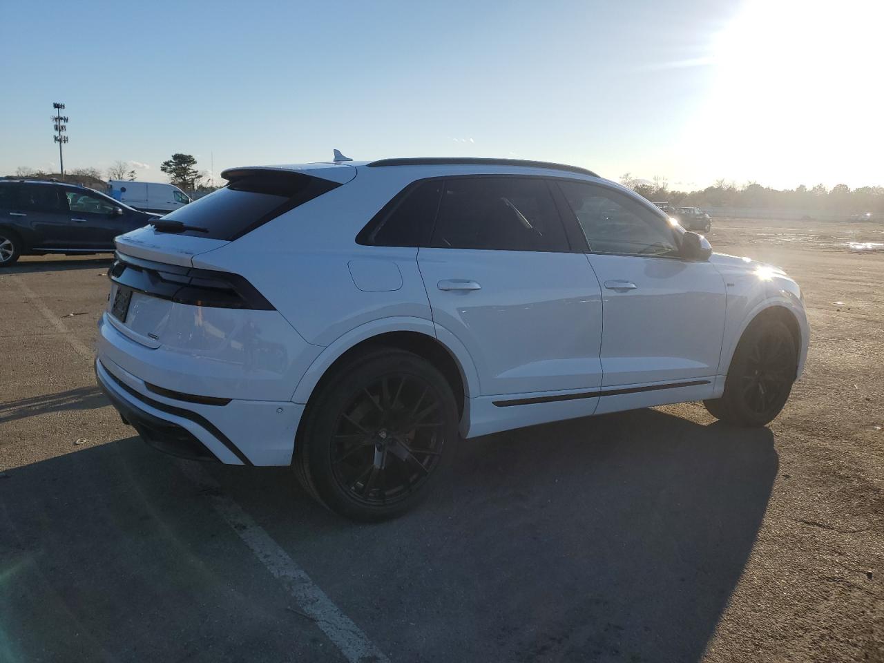 2021 Audi Q8 VIN WA1EVAF17MD020011 Copart auction photo, undercarriage / minor dent/scratches damage thumbnail 3