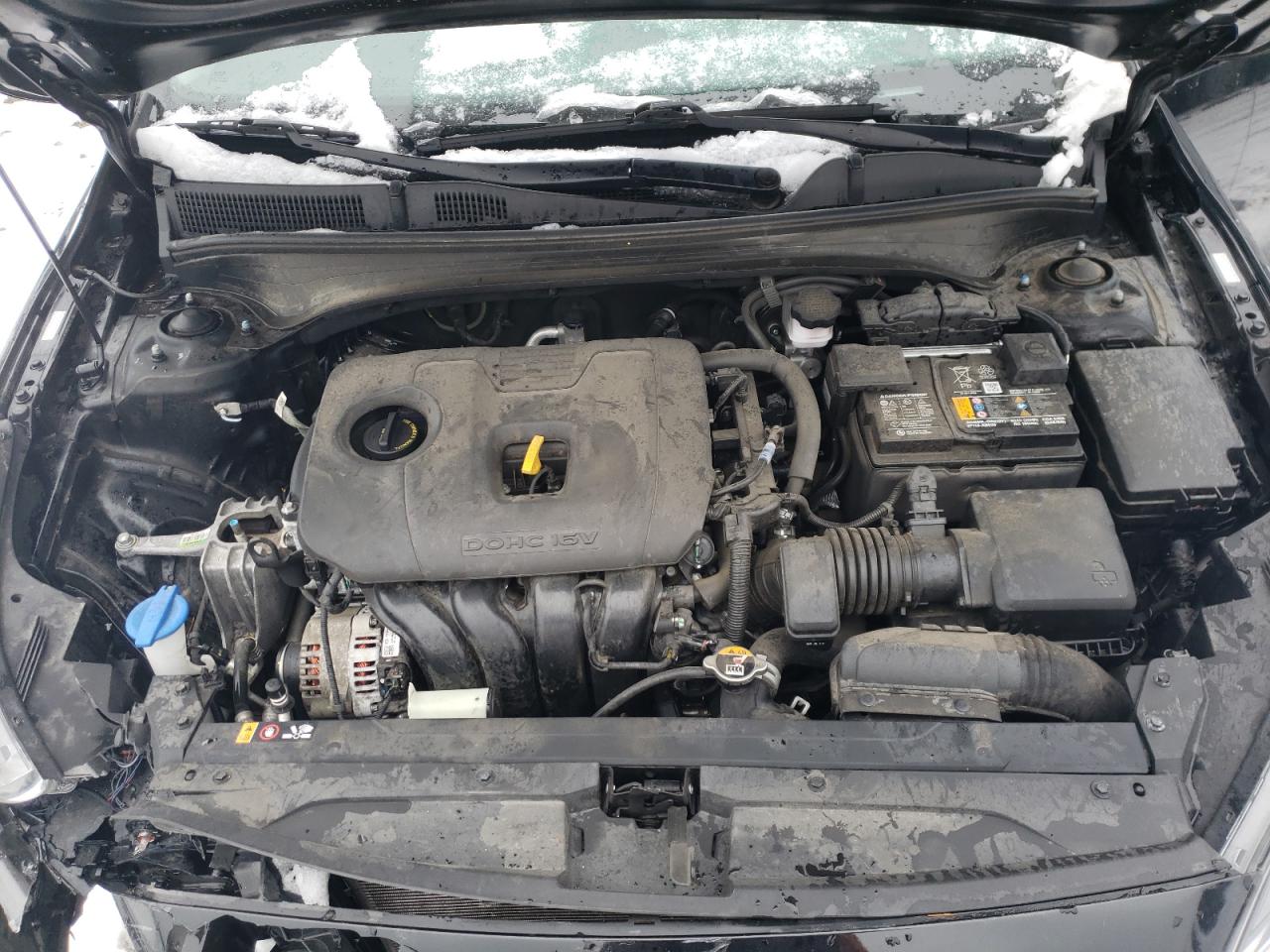 2023 KIA Forte VIN 3KPF24AD6PE586153 Copart auction photo, front end damage thumbnail 13