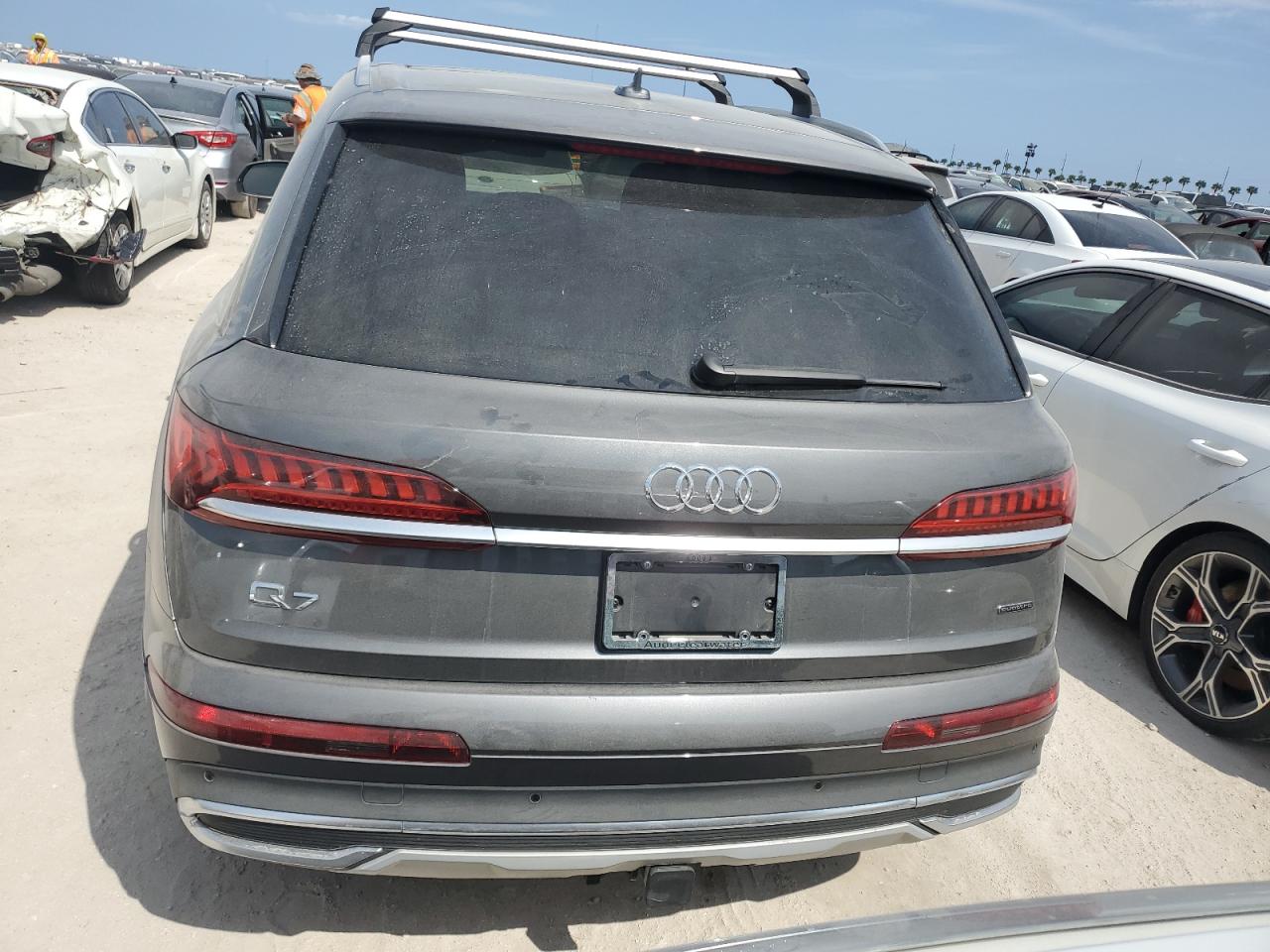2021 Audi Q7 VIN WA1VXAF7XMD028117 Copart auction photo, water/flood damage thumbnail 6
