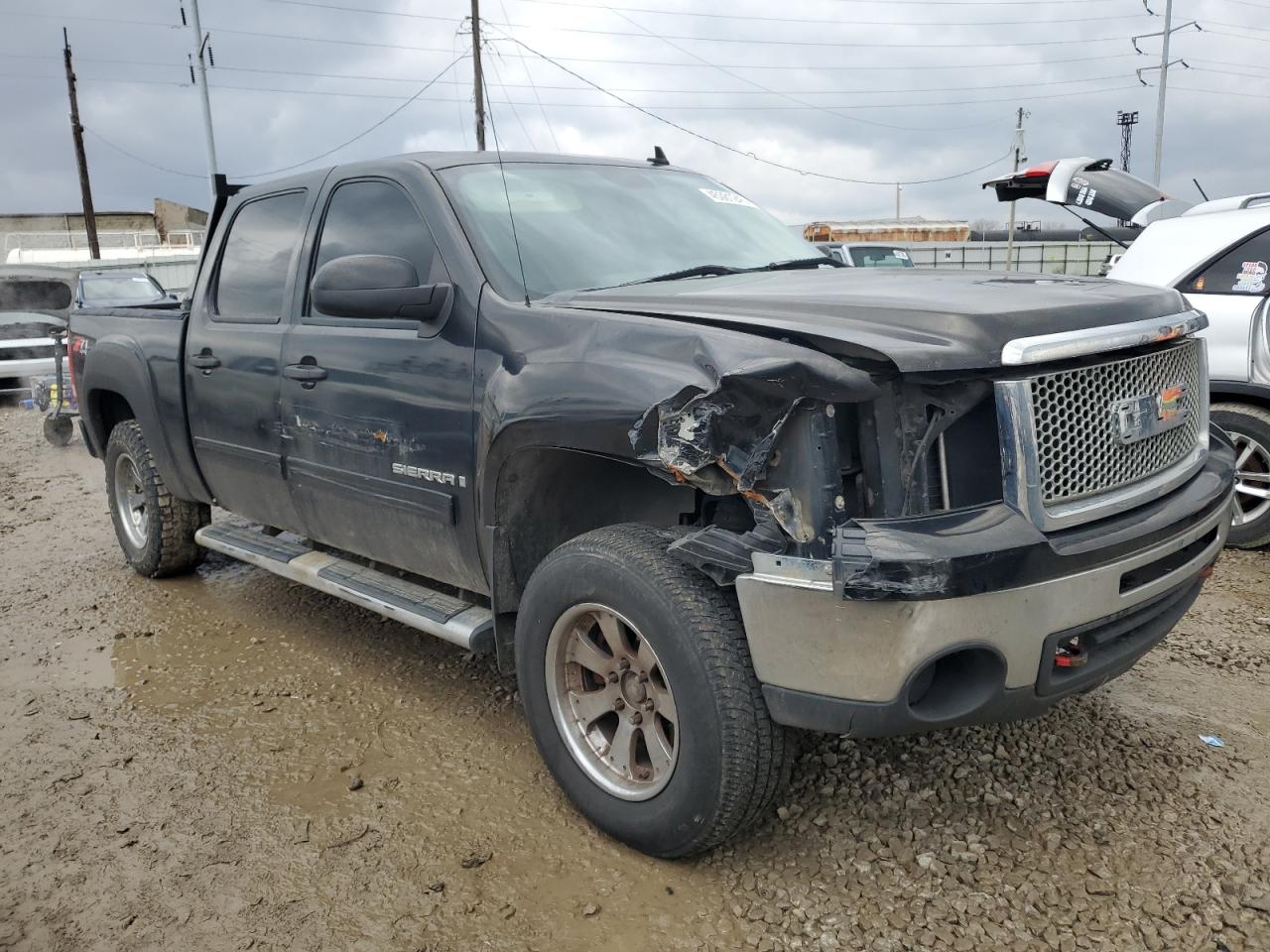 2009 GMC Sierra VIN 3GTEK13C59G245560 Copart auction photo, front end damage thumbnail 4