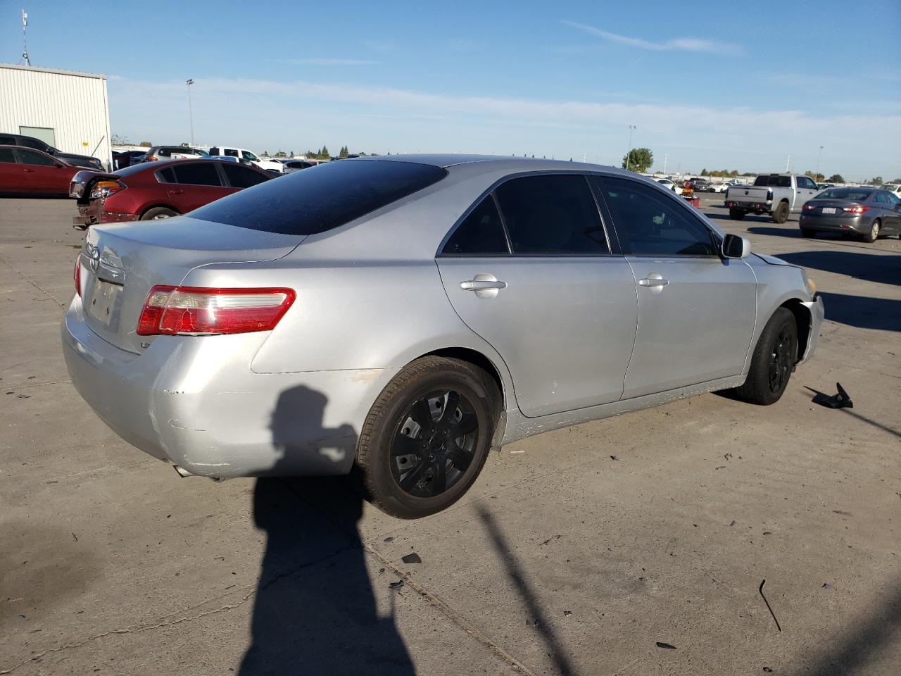2009 Toyota Camry VIN 4T1BE46K69U271348 Copart auction photo, side / front end damage thumbnail 3