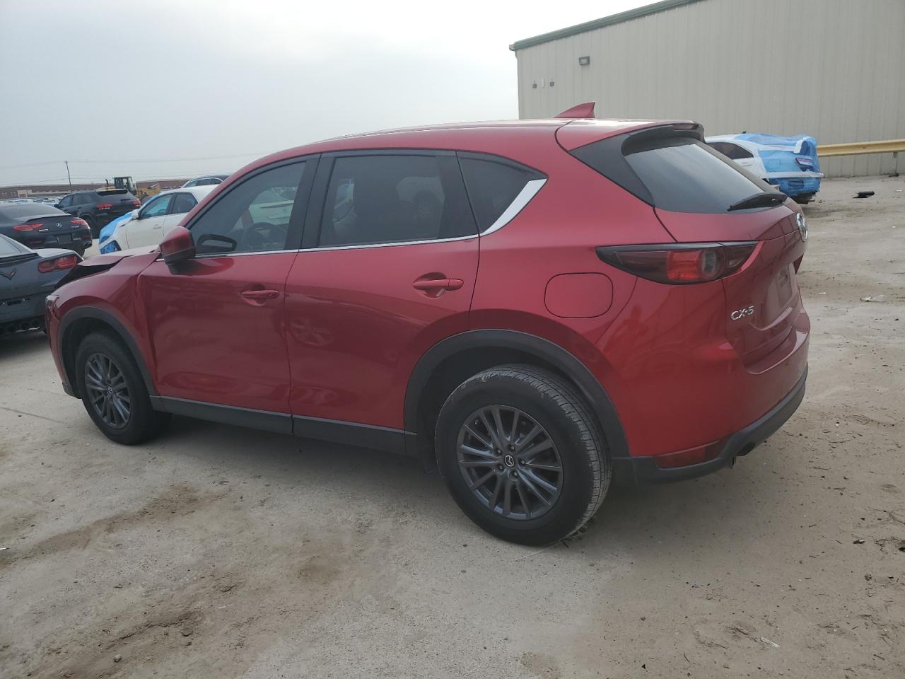 2020 Mazda CX-5 VIN JM3KFACM2L1834465 Copart auction photo, front end damage thumbnail 2