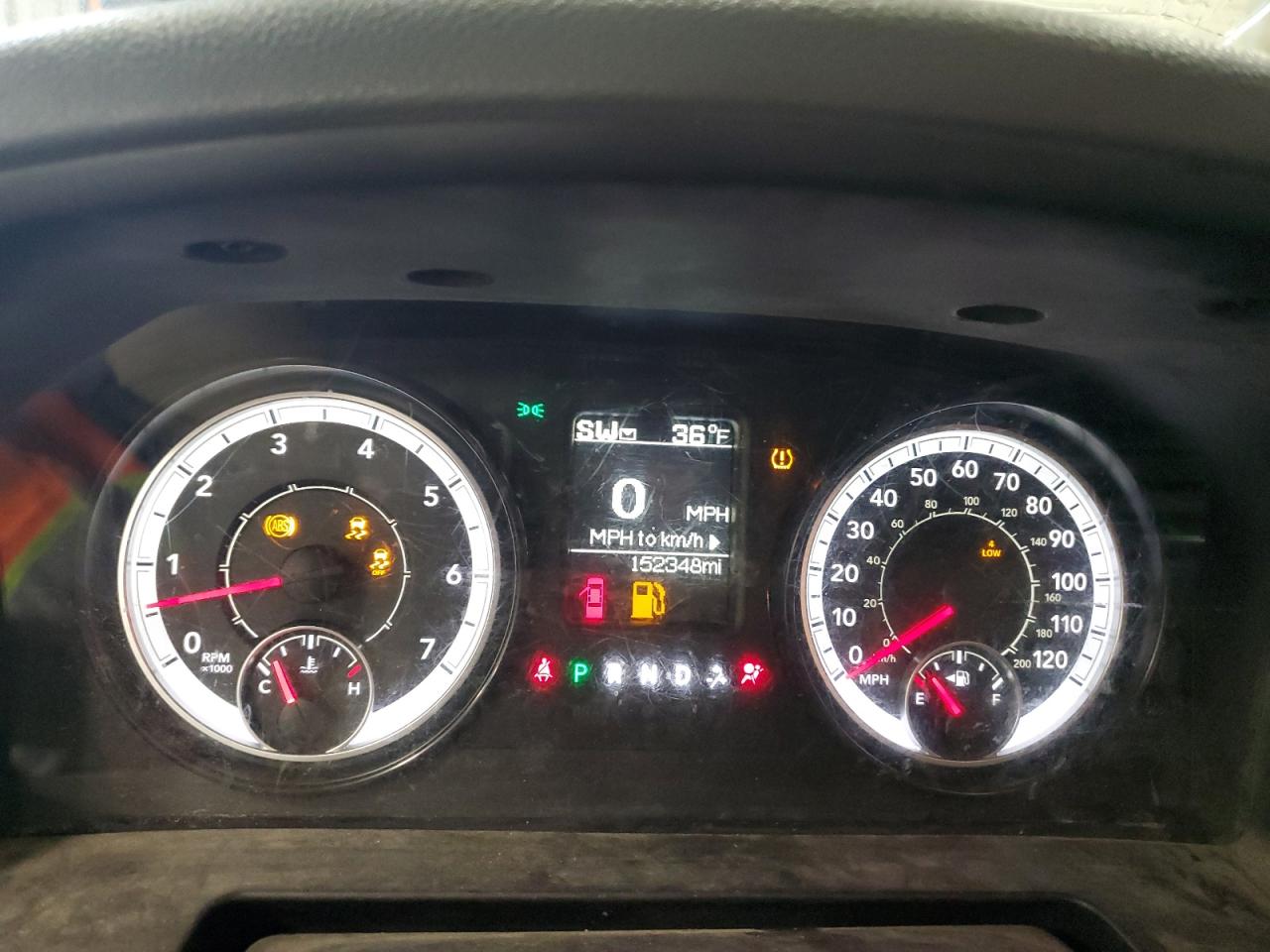 2017 RAM 1500 VIN 1C6RR7FT7HS587845 Copart auction photo, side / front end damage thumbnail 9