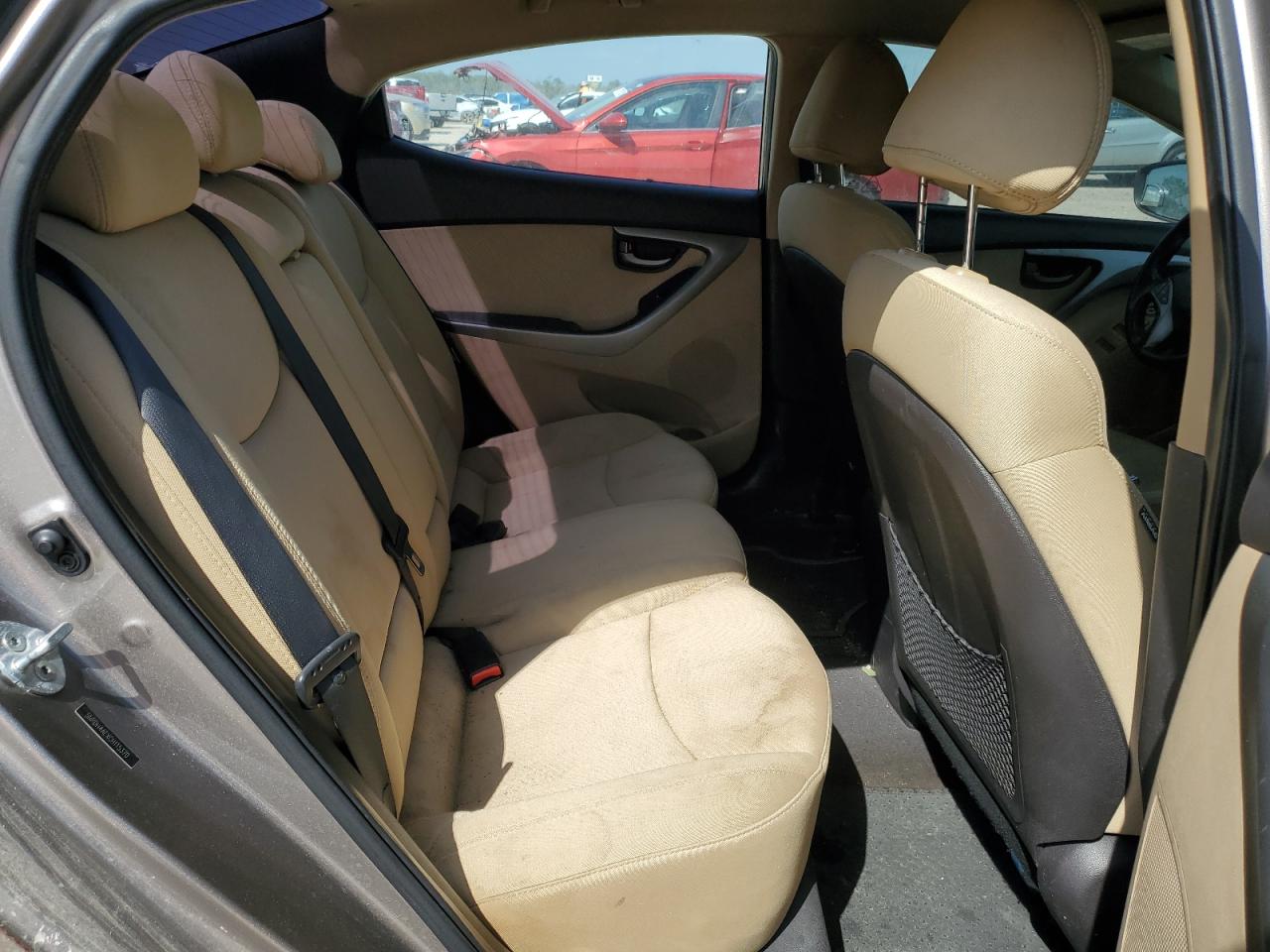 2012 Hyundai Elantra VIN 5NPDH4AEXCH115370 Copart auction photo, vandalism / all over damage thumbnail 10